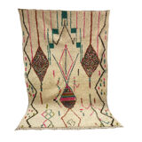 Handmade Moroccan Berber carpet 250 x 154 CM