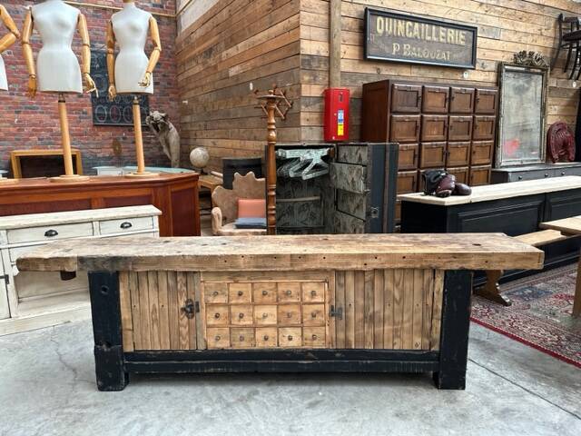 Large workbench Early 20th century