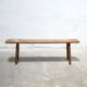 Banc artisanal en bois
