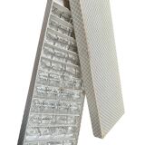Box of 11 glass cutlery holders