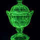 Bonbonnière ancienne (style Œil de bœuf/Colonial 1900-1920)