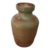 Glazed stoneware vase