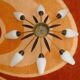 1950s Sputnik, Space-Age Style Stilnovo Spider Ceiling Lamp