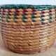 Children's woven straw basket