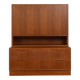 Classic two-piece bar cabinet from the 1960s by DeWe, Deutsche Werkstätten