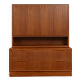 Classic two-piece bar cabinet from the 1960s by DeWe, Deutsche Werkstätten