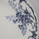 6 Flat plates Terre de Fer Boulenger - co. Choisy Le Roi - Floral motifs