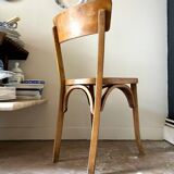 Baumann bistro chair in light beech