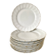 Bavaria Winterling Porcelain Dessert Plates