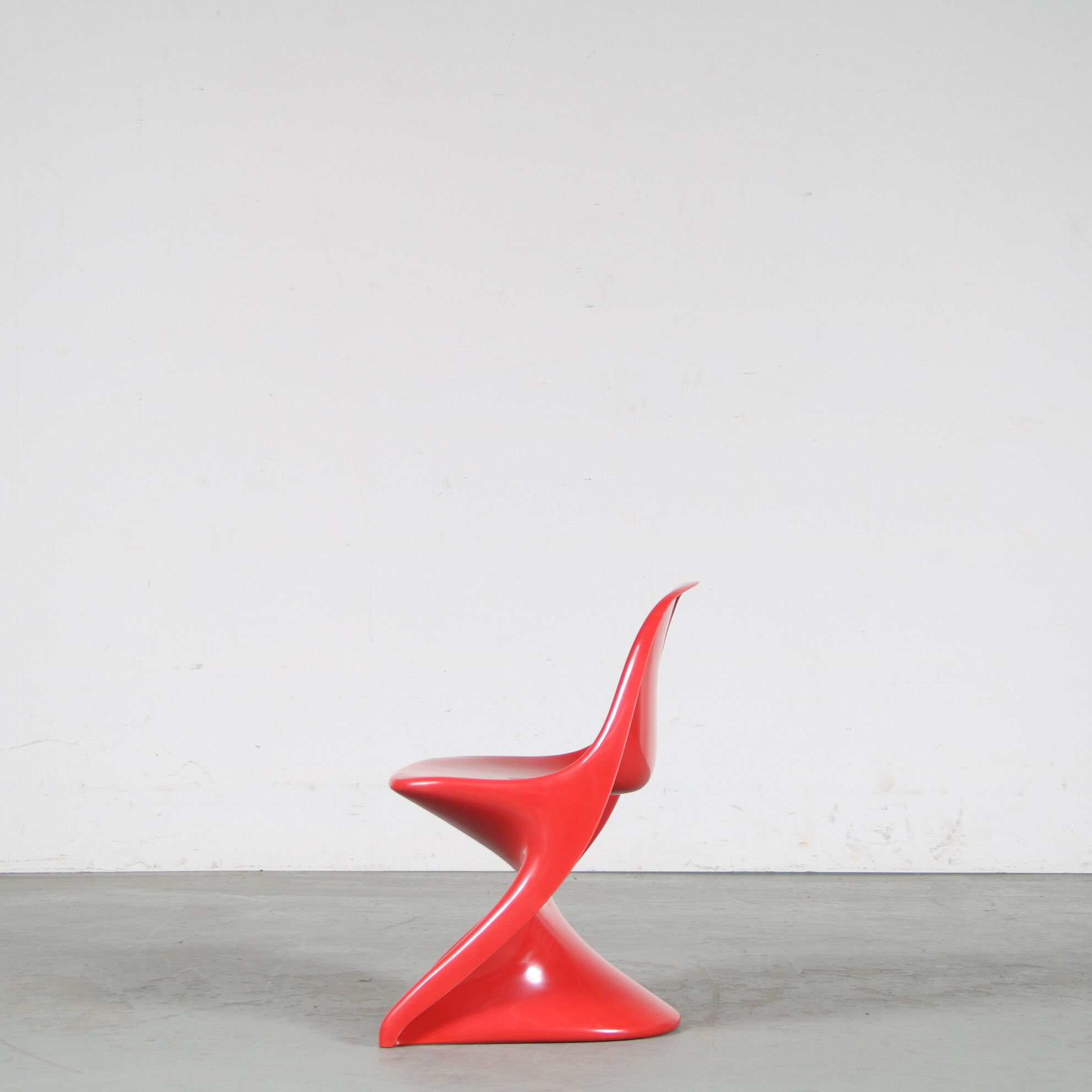 2000s Red “Casalino” children chair by Alexander Begge for Casala, Germany