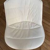 Set of 6 FLOW CHAIR chairs, by JM Massaud - MDF Italia with integrated cushions