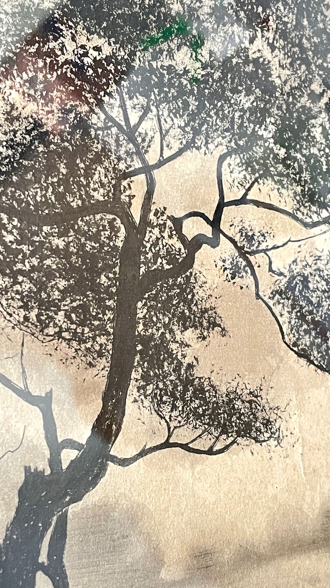 Indian ink painting on paper 1927