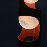 Mid-Century Swiss Space Age Floor Lamp Guggerli L3 by Rosemarie and Rico Baltensweiler for Baltensweiler, set of 2