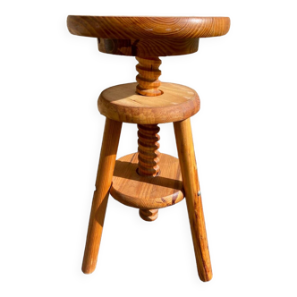 Pine screw stool