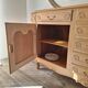 Low buffet in solid cherry wood renovated – Louis XV style – 250 cm