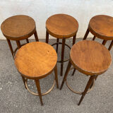 Set of 5 bar top stools