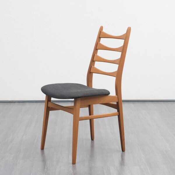 Set de chaises années 60 hêtre massif