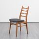 Set de chaises années 60 hêtre massif