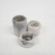 Set of three marble candle sticks, Italy 1970's