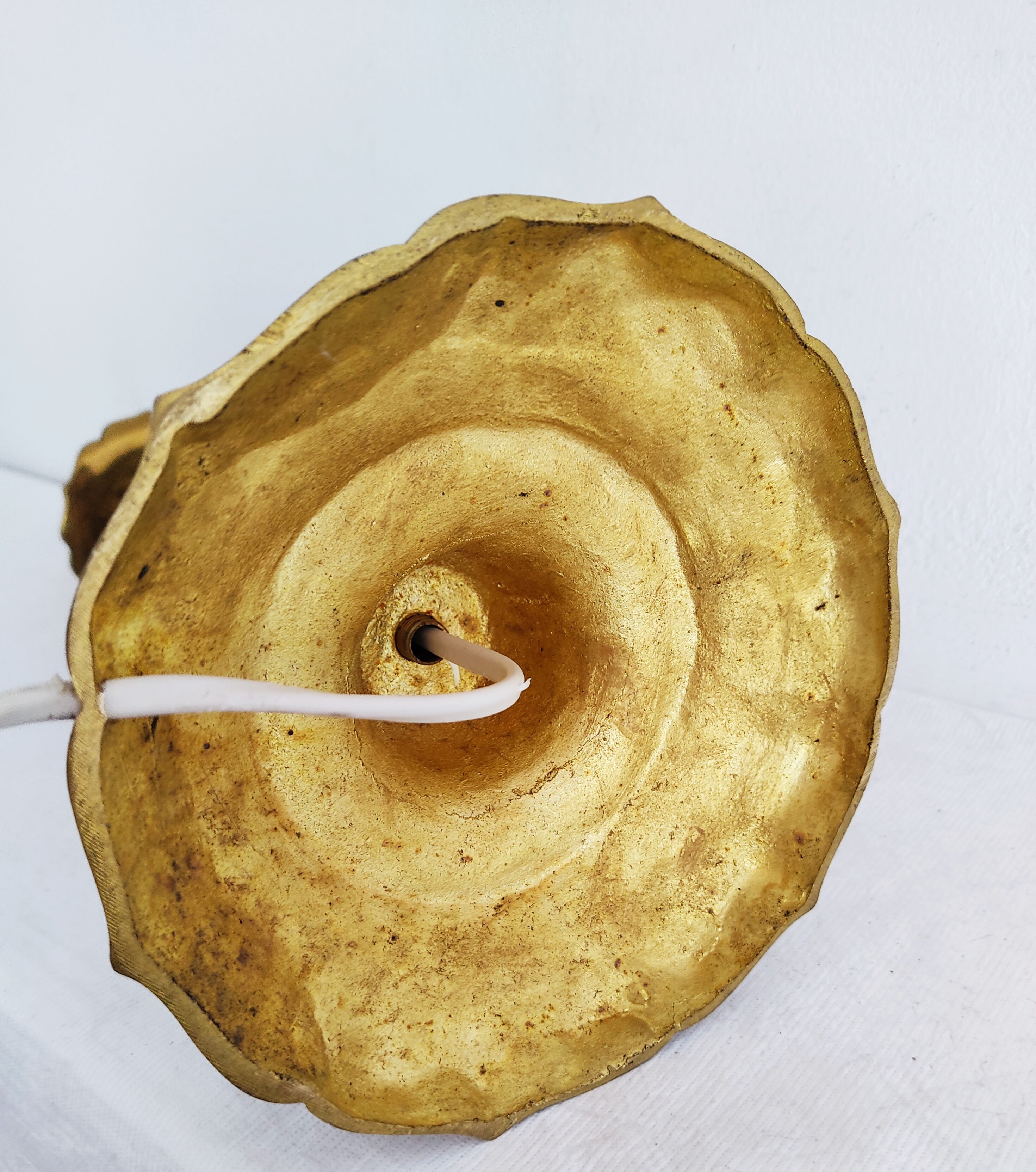 Bronze lamp foot around 1900 40 cm