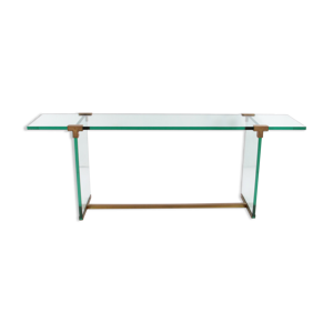 Table d’appoint en verre design