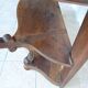 Console from the Napoleonic III era in walnut.