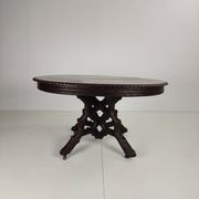 Table de centre de la Forêt-Noire par Matthijs Horrix pour Horrix Den Haag, années 1890.
