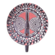 Wooden solar mask from Burkina Faso