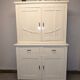 Buffet 2 corps blanc campagne chic