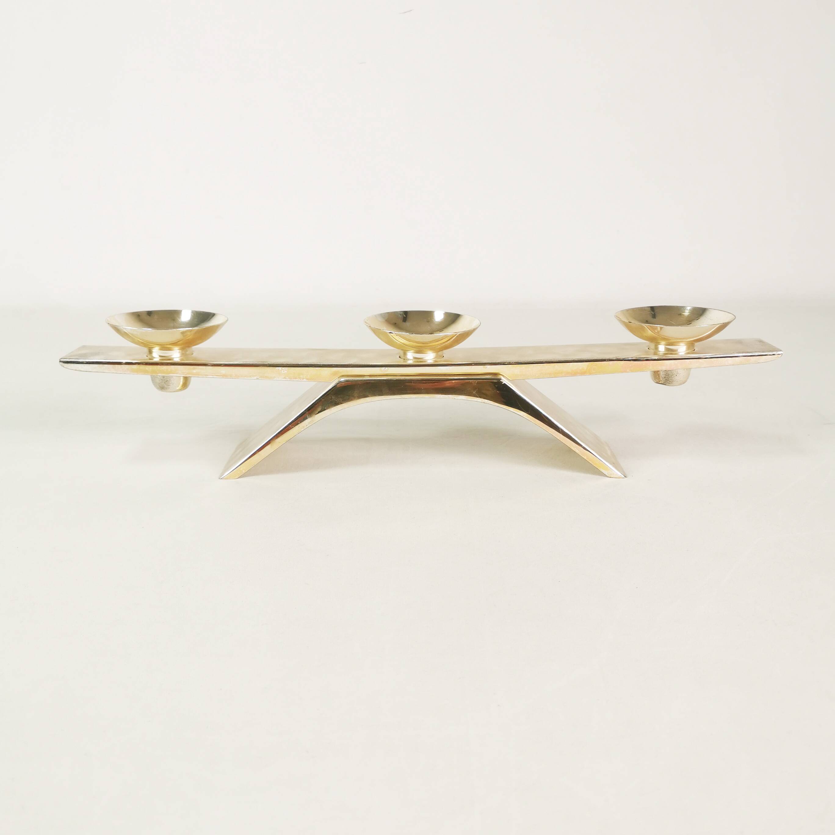 Modernistyczny świecznik WMF, proj. Kurt Radke, late 60.