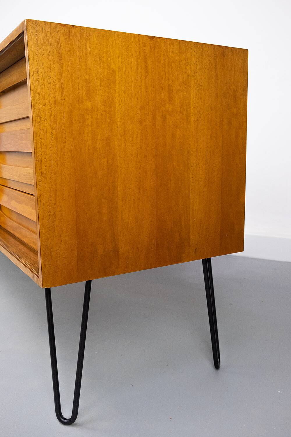 Large Vintage Walnut Sideboard by Franzmeyer, 1960s