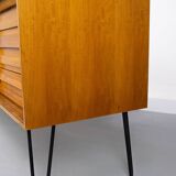 Large Vintage Walnut Sideboard by Franzmeyer, 1960s