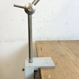 Grey Industrial Factory Office Desk Lamp from Elektrosvit, 1970s