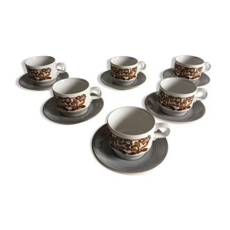 Coffee service made in England by Kiln Craft