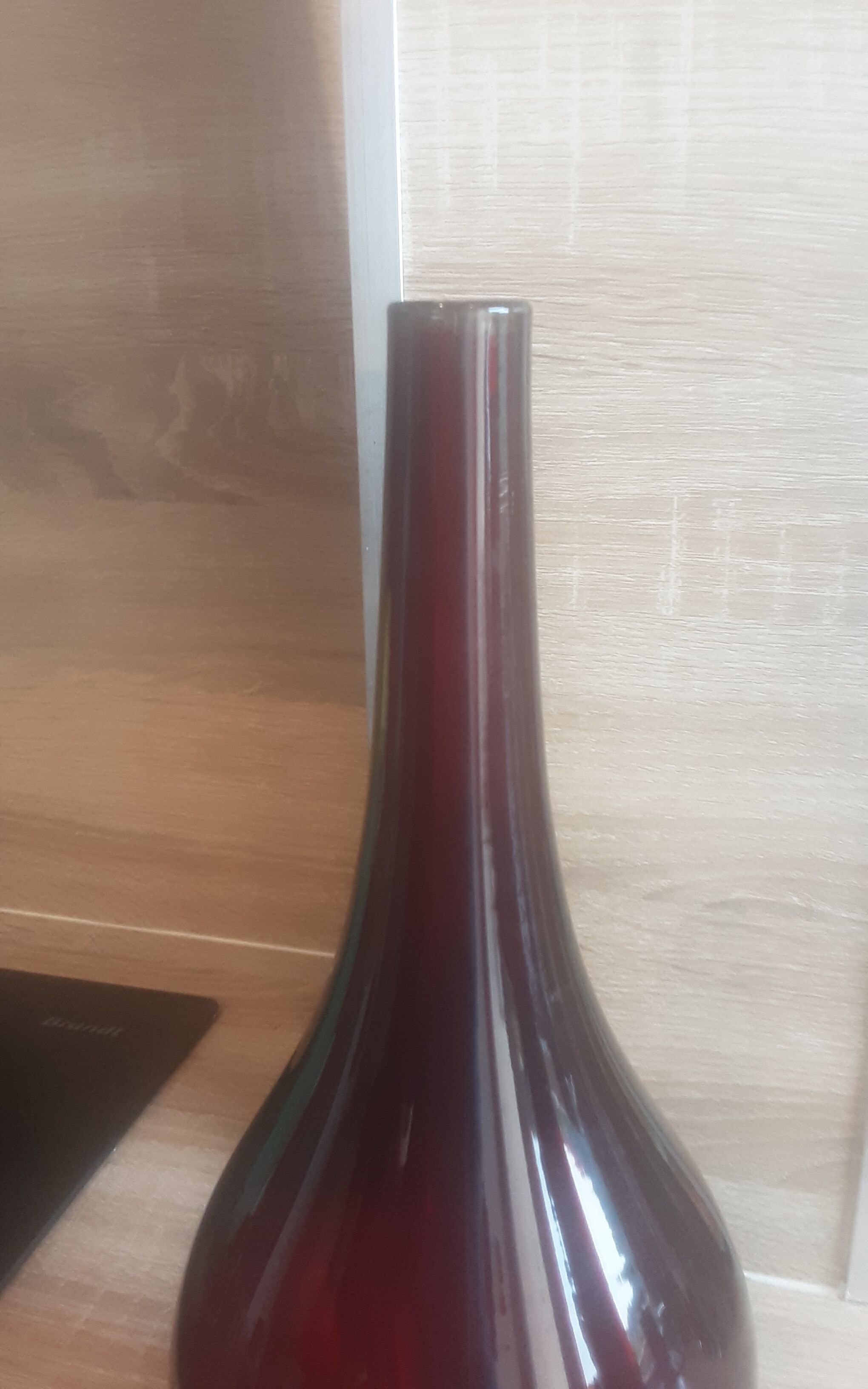 Vase verre épais vintage Selency