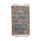Vintage carpet in silk and cotton Kayseri Turkey 102x21cm