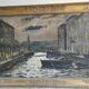 Painting venice by night oil on canvas j peters xixth century