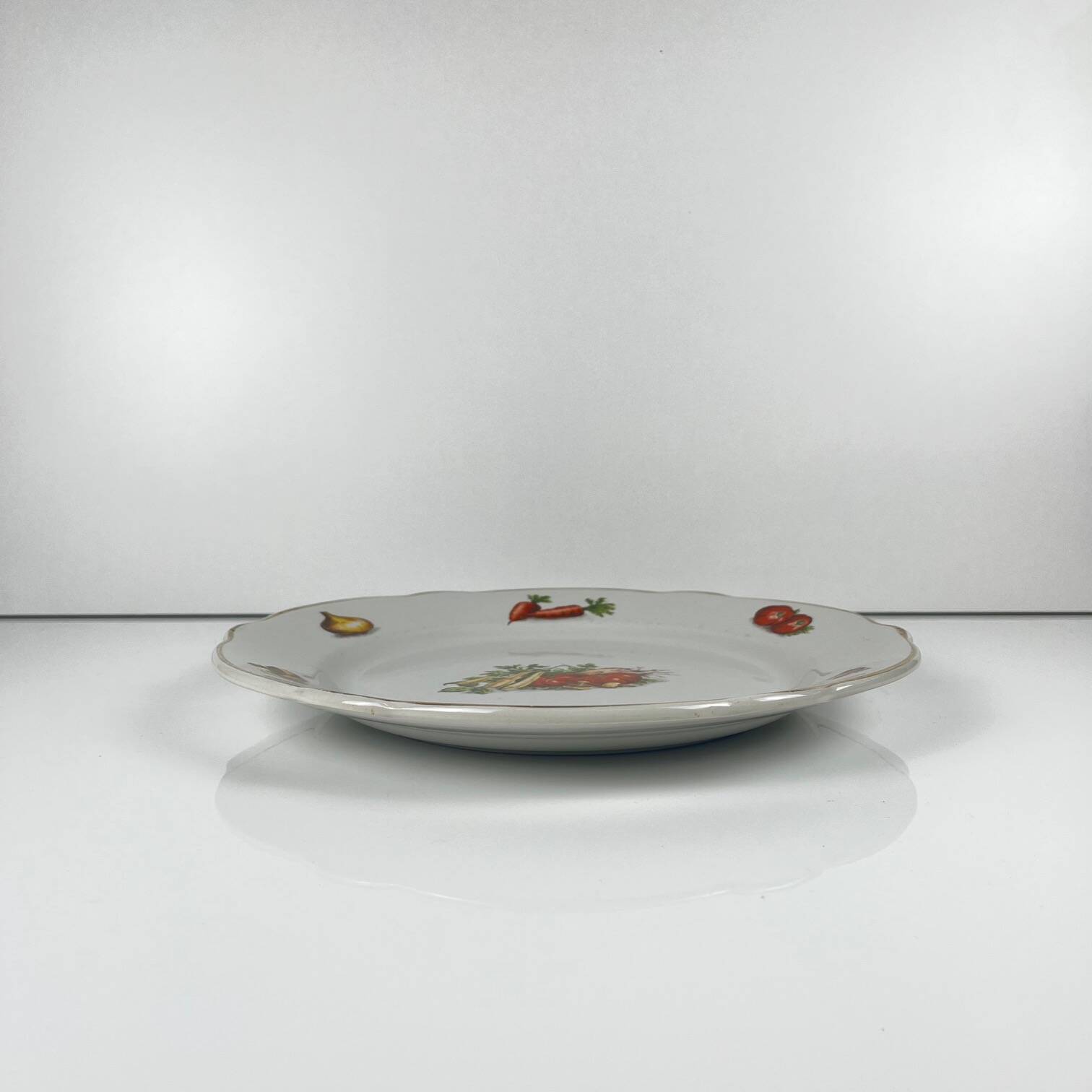 KG Lunéville round platter "Le Potager", 1950/70