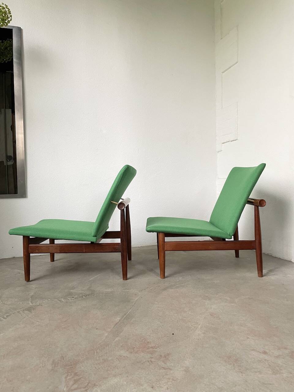 Pair of Finn Juhl Armchair model “Japan” France & Son