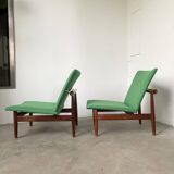 Pair of Finn Juhl Armchair model “Japan” France & Son