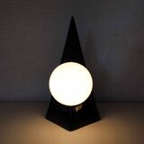 Pyramid lamp in ceramics 70s/80s