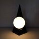 Pyramid lamp in ceramics 70s/80s