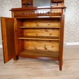 End of 19th Century Light Brown Eclectic Buffet in Walnut