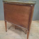 Small Louis XVI style chest of drawers with rounded sides