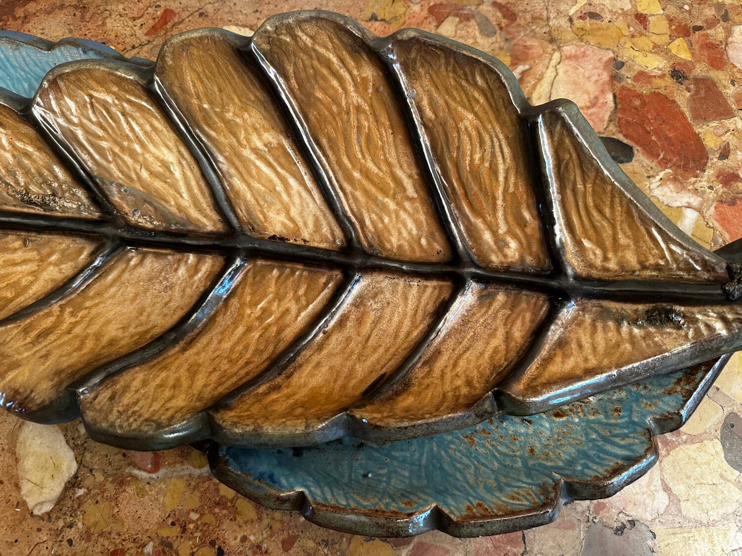 Roger Guerin - Bowl / pocket emptier in Bouffioulx stoneware - 56cm/24