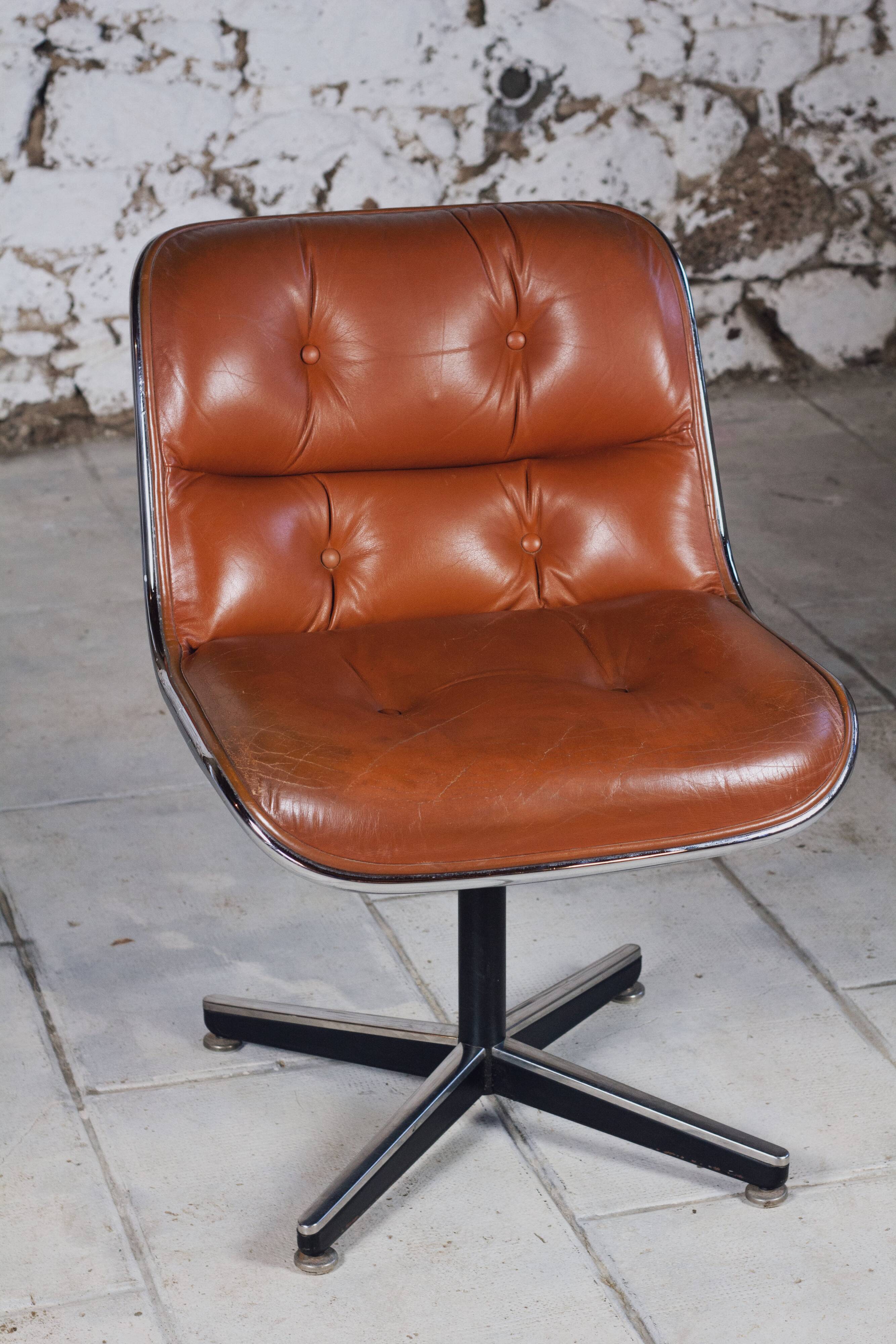 Pollock executive armchair, KNOLL