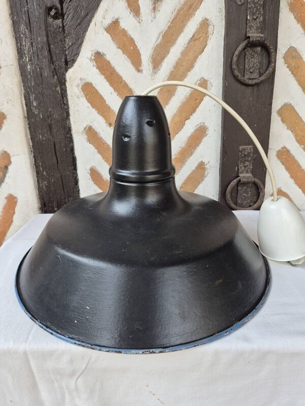 Suspension gamelle lampe industrielle lustre