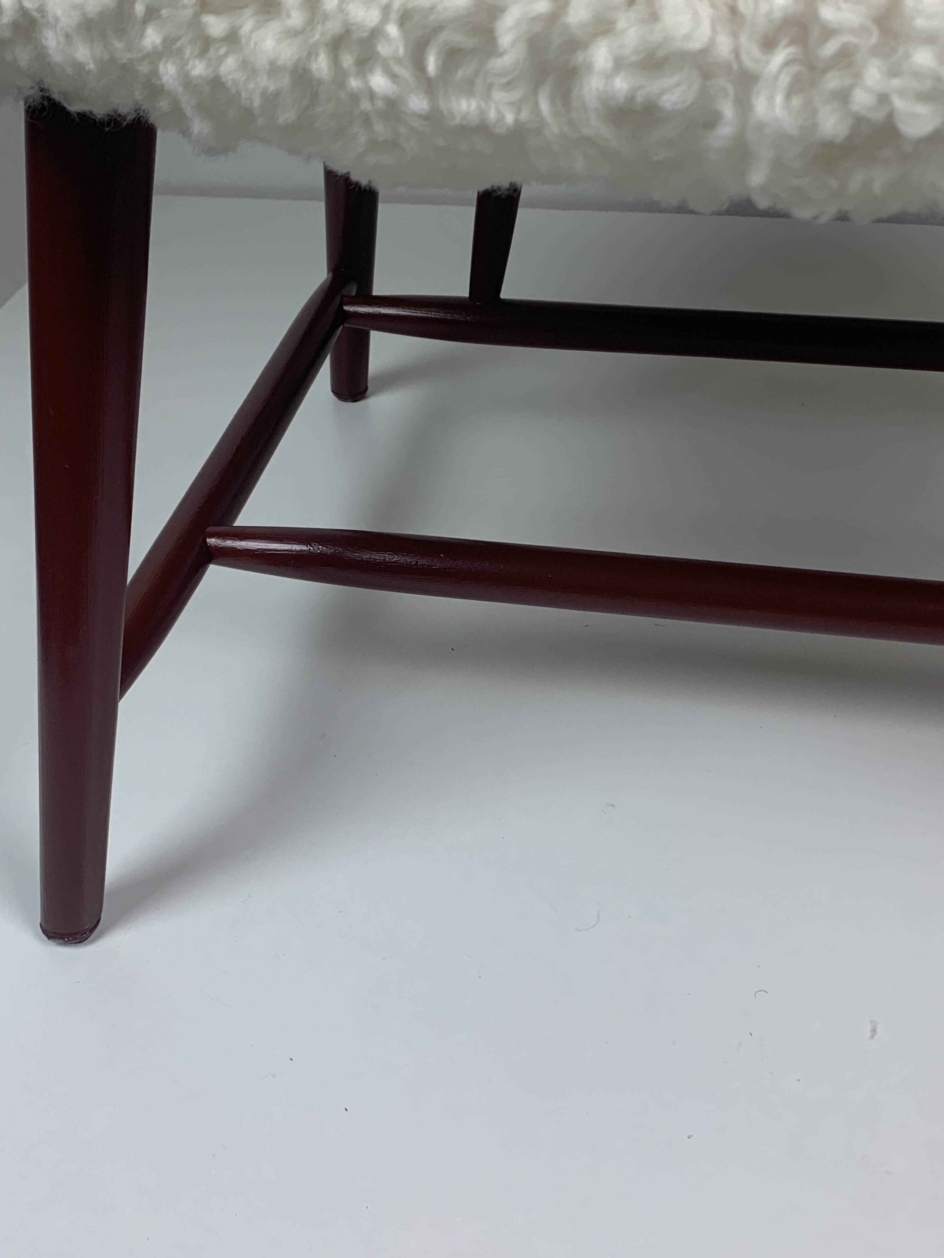 Scandinavian Swedish midcentury lounge or easy chair by Alf Svensson, Model Teve, 1950s