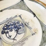 Ceramic dish signed Patrick Lefebvre