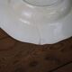 5 vintage Sarreguemines hollow plates, Castle model
